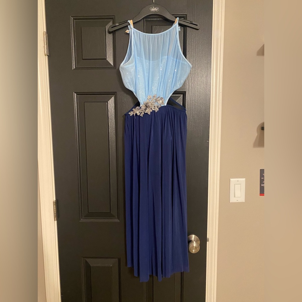 Blue costume